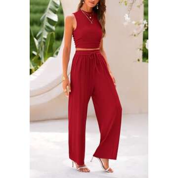 Women's PRETTYGARDEN Summer 2 Piece Sets - Stylish & Comfy