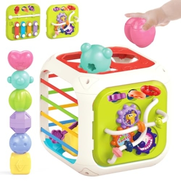 Montessori 7 in 1 Toys for 1 Year Olds - Educational Fun