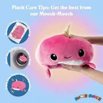 Moosh-Moosh King Leo 12” Plush Cuddly Toy for All Ages