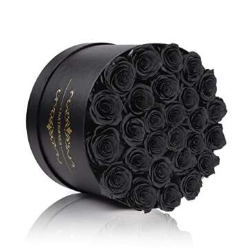 NATROSES 27 Preserved Roses in Elegant Gift Box