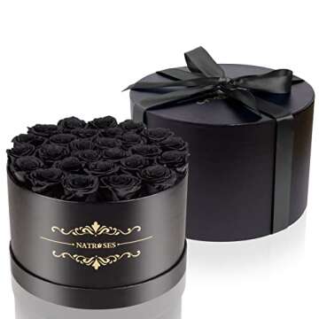 NATROSES 27 Preserved Roses in Elegant Gift Box