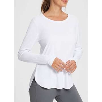 BALEAF Women's Sun Shirt UPF 50+ Long Sleeve Hiking Top