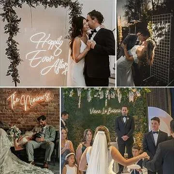 Custom Neon Signs, Neon Name Sign Customizable for Wall Decor, Personalized Neon Signs Larger LED Li...