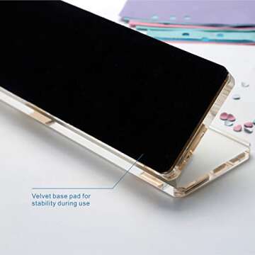 Stylish Acrylic and Gold 3 Hole Punch for Organizing