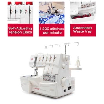 SINGER Professional 14T968DC: Versatile Serger with Speed