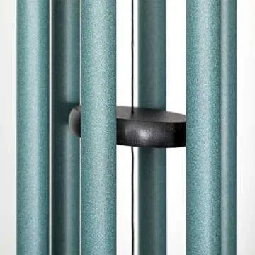 Corinthian Bells by Wind River - 36 inch Patina Green Wind Chime for Patio, Backyard, Garden, and Outdoor Decor (Aluminum Chime) Made in The USA