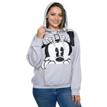 Disney Hoodie for Women with Minnie Mouse Design
