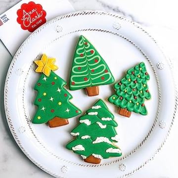 Ann Clark Holiday Tree Cookie Cutters 4-Pc Set USA Made