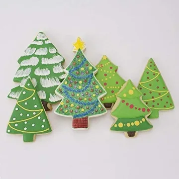 Ann Clark Holiday Tree Cookie Cutters 4-Pc Set USA Made
