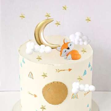 Adorable Woodland Animal Cake Toppers for Every Party