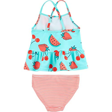 Simple Joys Girls' 3-Piece Swim Sets for Toddlers
