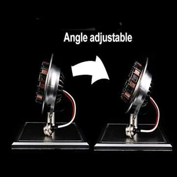 New Version 1:1 Iron Man Arc Reactor MK1,with LED Light, Tony Stark has a Heart Touch Sensitive, No Remote Control Required,Totally Easy Assembly ,USB Interface (with Display Case)