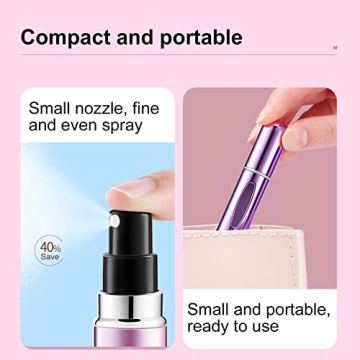Portable Mini Refillable Perfume Atomizer for Travel