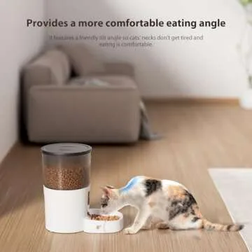 IMIPAW Automatic Cat Feeder for Easy Feeding Customization