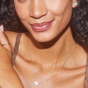 Elegant Kendra Scott Gold-Plated Heart Necklace