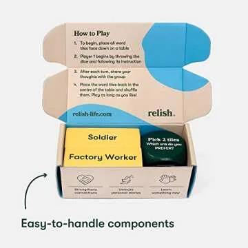 Relish Alzheimer's Jobs & Careers Conversation Card Game