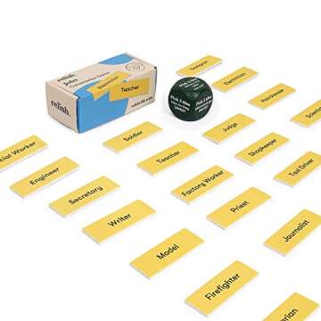 Relish - Dementia & Alzheimer's Activities - Jobs & Careers Conversation Card Game - Games for Seniors & Elderly