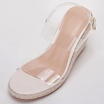 VETASTE Espadrille Wedge Sandals for Comfortable Summer Style