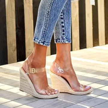 VETASTE Espadrille Wedge Sandals for Comfortable Summer Style