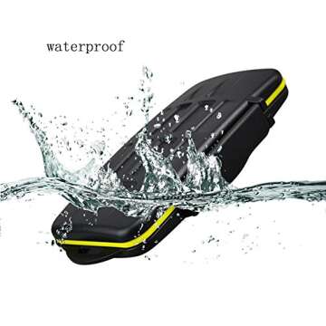 TKDY Micro SD Card Holder, 24 Slots Water-Resistant Anti-Shock Memory Card Wallet for 12 SDHC SDXC Cards and 12 TF Micro SD Cards.