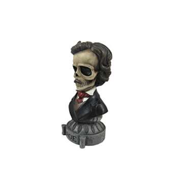 Gothic Edgar Allan Poe Figurine for Decor and Collectors