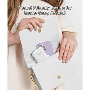 Cell Phone Portable Charger with Built in Lightning and Android Cables Power Bank 10000mah External Battery Packs, USB-C Portable Battery Backup Charger Compatible with iPhone16/15 and Android Phones