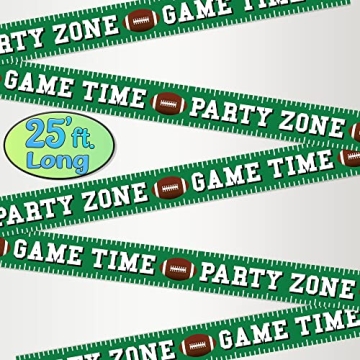Football Party Banner for Super Bowl Celebrations