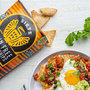 Siete Nacho Grain Free Tortilla Chips, 4 Oz