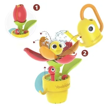 Yookidoo Toddler Bath Toy Garden Adventure Set for Kids