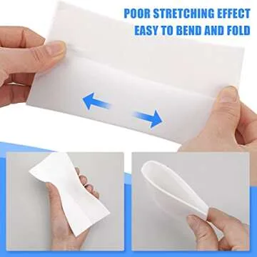 Sawysine 100 Pack Eraser Sheets Disposable Thin Cleaning Sponges Sheets Magic Foam Sponge Pads Home Eraser Wipes for Kitchen Shoe Furniture Bathroom Shower Cleaner