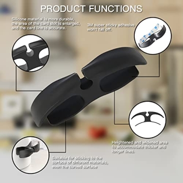 Premium Kitchen Cord Organizer - 4 Pack Adhesive Solution