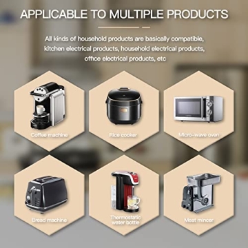 Premium Kitchen Cord Organizer - 4 Pack Adhesive Solution