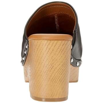 The Drop Women's Francine Clog Black, 5