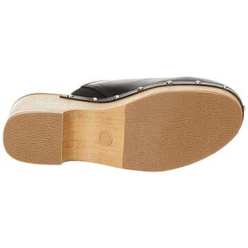 The Drop Women's Francine Clog Black, 5