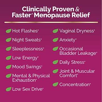 Estroven Multi-Symptom Menopause Relief, 28 Ct., Natural & Vegan