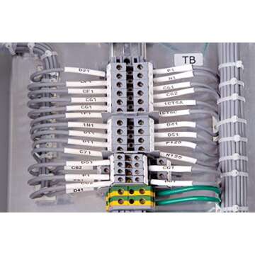 Brady Authentic (M21-125-C-342) PermaSleeve Heat Shrink Tubing for Control Panels, Electrical Panels and Wire Harness Labeling