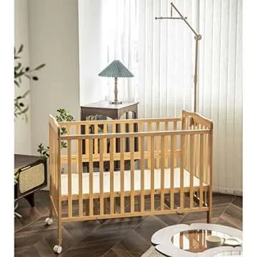 Lanttoe Wooden Crib Mobile Arm - Safe & Stylish Nursery Decor