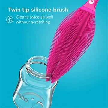 Smilo Baby Feeding Set - Bottles, Pacifiers & Brush