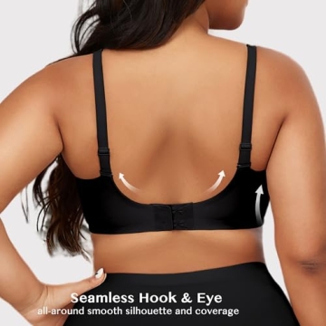 Gailife Women's Wireless Deep V Bra - Comfort & Style