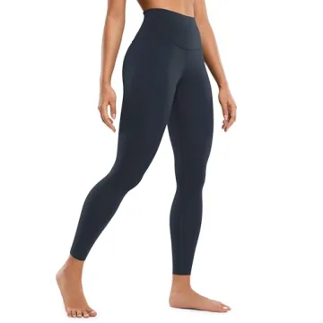 CRZ YOGA Butterluxe High Waisted Lounge Legging 25" - Ultimate Comfort and Style in True Navy