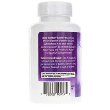 Body Ecology Assist SI | Small Intestine Digestion Enzymes | Non-GMO Immune Support | 90 Vegetarian Count