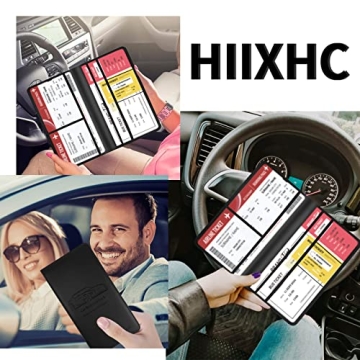 Auto Document Wallet - Stylish Vehicle Organizer