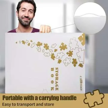 Callroon Puzzle Storage Folder for 20 Puzzles and Art