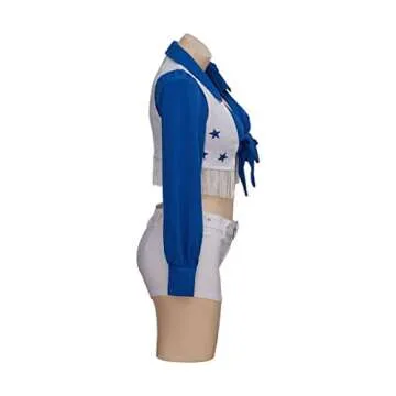 Star Sexy Cheerleader Costume for High School Girls