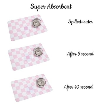 Stylish Ralxion Checkered Dog Feeding Mat for Pets