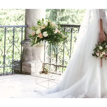 Clear Acrylic Display Box for Events and Weddings