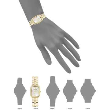 Elegant Anne Klein Women's Bracelet Watch with Mother-of-Pearl Dial