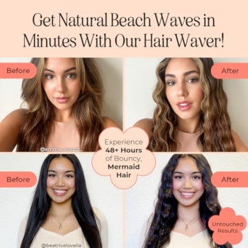 Ceramic Waver for Stunning Beach Waves & Easy Styling