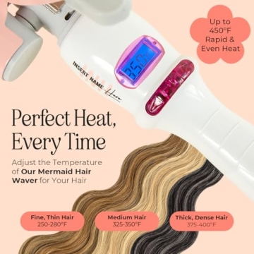 Ceramic Waver for Stunning Beach Waves & Easy Styling