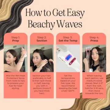 Ceramic Waver for Stunning Beach Waves & Easy Styling